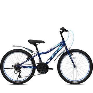 2025 케이투바이크 초등학생 주니어 MTB 자전거 레이브GS 플러스 22인치 21단 미조립, 메커드GS(레이브) 22형 네이비, 1개, 네이비