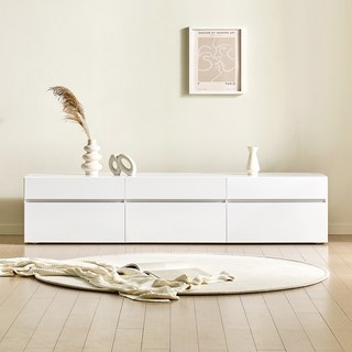 텐더 LPM 600/1200/1800 높은 거실장 티비다이 tv장 수납장, 03. 높은 거실장_화이트