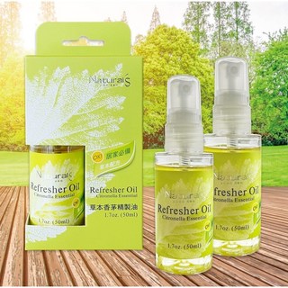 台東原生 草本香茅精製油 噴霧組 50ml/瓶, 1個