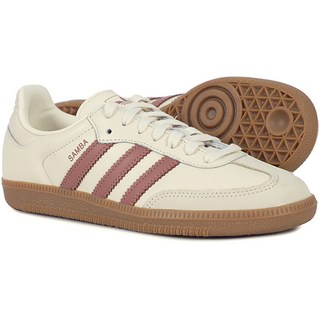 아디다스 삼바 OG W 우먼스 스니커즈 크림 화이트-핑크 3S