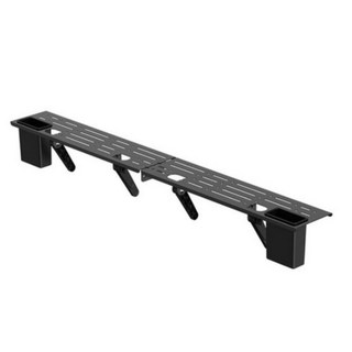 루멘 티비 모니터 상단선반, 블랙, 1단