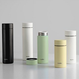 이쁜 스텐 텀블러 심플 아아 보리차 보온보냉통 파스텔 심플 커플 기념품, 1개