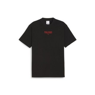 푸마 PUMA 푸마x플레져스 그래픽 반소매 티셔츠 - 블랙 624096-01 255965