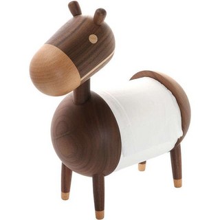 원목 우드 동물모양 동키 롤홀더 휴지걸이 원룸꾸미기