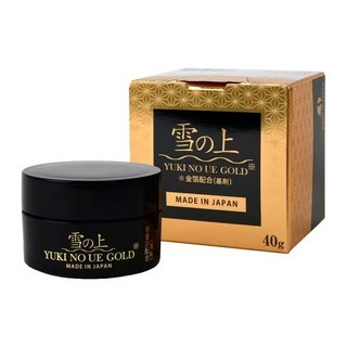 雪の上 YUKI NO UE 金箔保濕面霜 40g，深層滋養，長效保濕，重現肌膚年輕光彩, 1件, 40g
