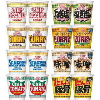 닛신 컵누들 레귤러 사이즈 8종 컵라면