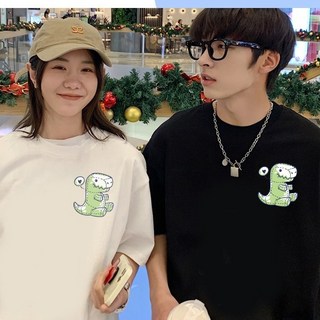 塗鴉積木恐龍玩偶短袖T恤 純棉情侶裝 台灣製 現貨快速出貨