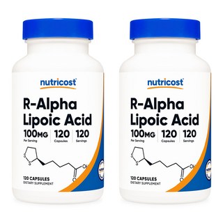 뉴트리코스트 R-알파리포산 100mg 120 캡슐, 120정, 2개