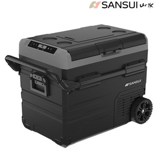SANSUI 山水 車用雙槽雙溫控行動冰箱 LG壓縮機移動式冰箱 45L