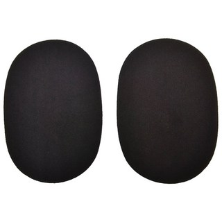 스웨이드 패치 의류 수선패치 세무 와펜 포인트용 무릎패치 팔꿈치 13컬러, 블랙(1장), 2개