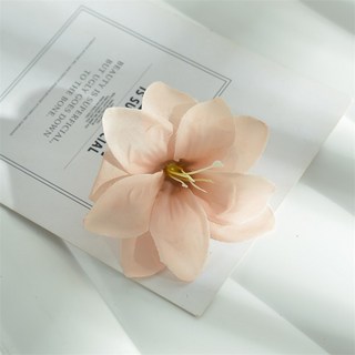 嗨購 L 8釐米仿真小百合 絹布假花 DIY手工髮飾 服裝配花裝飾, 12, 1個