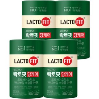 종근당건강 락토핏 당케어 데일리 2g 100포 대용량, 240개