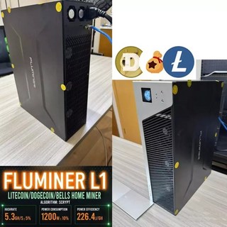 2개 구매 시 1개 Fluminer L1 DOGE LTC BEL 코인 채굴기 5.3Gh/s
