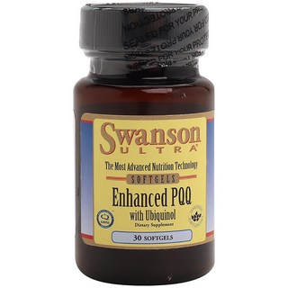 SWANSON 斯旺森 加強型PQQ還原型Q10輔酶軟膠囊, 1組, 30顆
