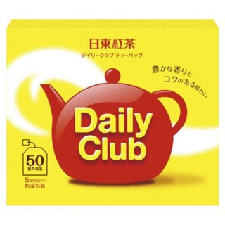 日東紅茶 Daily Club濃郁紅茶茶包, 1個, 50件, 1.8g