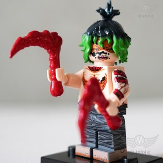 핸드브릭 팩토리 커스텀 미니브릭 피규어 귀멸의칼날 호환 귀칼 블록호환, 27. 도깨비 규타로