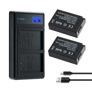 호환 캐논 Rebel T6i T7i T6s Kiss X8i EOS 77D 750D 200D LP E17 카메라 배터리 충전기 용 LP-E17 1300mah