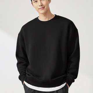 어워크 오버핏 프리미엄 무지 맨투맨 빅사이즈 남녀공용 티셔츠