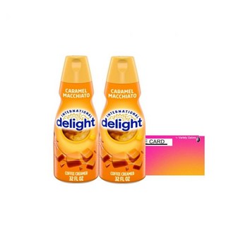 우유 커피크림 커피메이트 프리마 리퀴드 커피 크리머 번들. 인터내셔널 데일렛 카라멜 마키아토 각 병 32온스가 포함되어 있습니다. 핫 또 아이스 리퀴드용. 정통 버라이어티 &, 우유 커피크림 커피메이트 프리마 리퀴드 커피 크리머 번