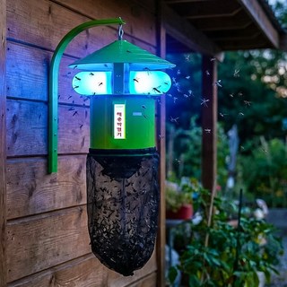 산업용 업소용 포충기 300평형 모기 퇴치기 해충퇴치기 초대형 농장 축사 캠핑장 팬션, 300평포충기