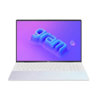 LG 그램 노트북의 슬림한 디자인과 고성능 사양을 보여주는 이미지