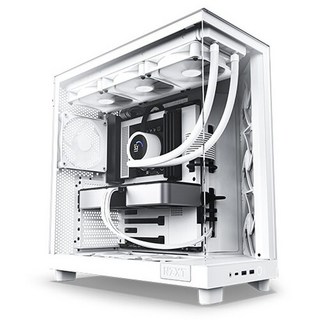 브라보텍 BRAVOTEC H6 Flow 컴퓨터 PC 케이스 (Matte White), 1개