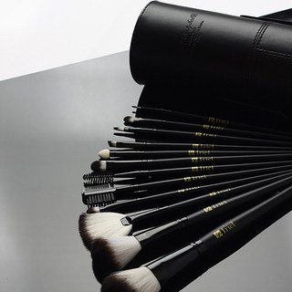 아이리엘 메이크업 브러쉬 세트 12p, 올드블랙, 1개