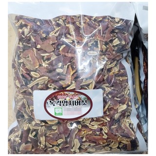 국내산 건조 말린 녹각 영지버섯 슬라이스 100g, 1개