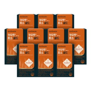 [무료배송/오늘출발] 뉴트리원 카무트효소 골드 곡물맛 발효효소 세트구성, 90g, 10박스