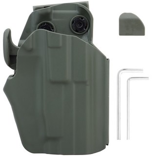 홀스터 전술 권총 오른손 홀더 케이스 사냥 장비 글록 러거 S W HK 왈터 PPQ P99 FNX, 그르, 1개