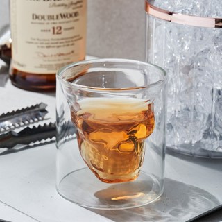 모멘티크 나이트본 3D 음각 언더락 + 스트레이트 위스키 잔 2p, 1세트