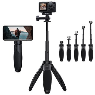 오즈모 액션 6 5 4 삼각대 미니 쇼티 확장 로드 셀피스틱 셀카봉 텔레신 4단, 단품, 1개