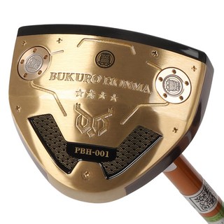 부쿠로혼마 감나무 4스타 파크골프채 PBH-001 인증채 (교체용 무게추 포함), R, 90도, 신장 160cm 이하 830mm, 골드(B4FUCE01EB)