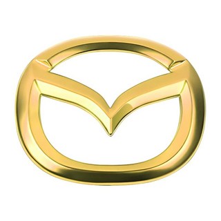 Mazda 3 Axela 6 Atenza CX-5 2 Demio CX-3 CX-30 MX5 CX30 엠블럼 데칼 배지 장식 액세서리 용 자동차 핸, 04 gold, 1개