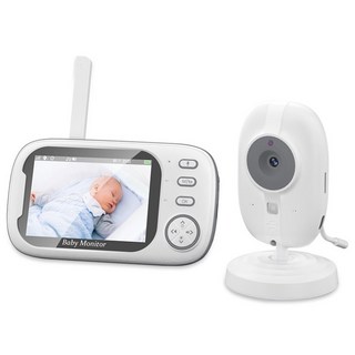 미가 베이비모니터 가정용 홈캠 아기 반려동물 고양이 강아지 펫 4.3인치 디스플레이, ABM600