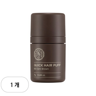 더페이스샵 퀵 헤어 퍼프 7g, 02다크브라운, 1개