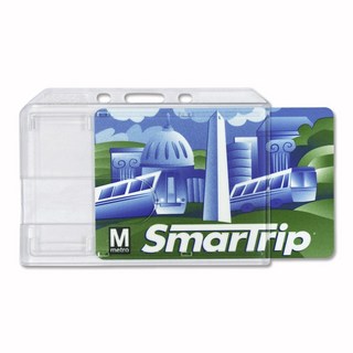 一體成型霧面橫式標準證件套 識別證夾套 台灣製造