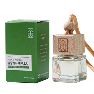 피톤치드 편백오일 차량용방향제 천연오일 편백원액, 편백향, 2개