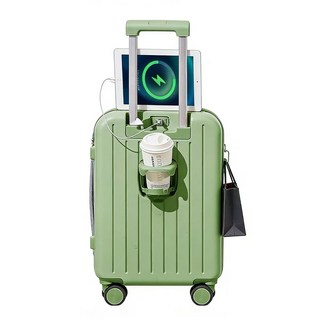 前開口行李箱 獨立筆電倉 雙鎖頭 側開行李箱 登機箱 旅行箱 拉桿箱 20吋行李箱 胖胖箱