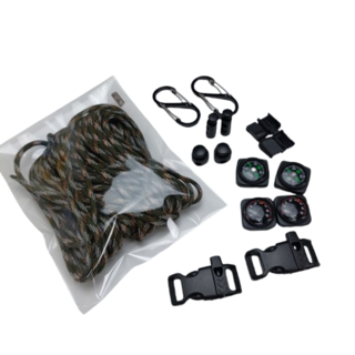 파라코드 딥그린 카모 4MM 커스텀 제작 종합 키트, 1세트