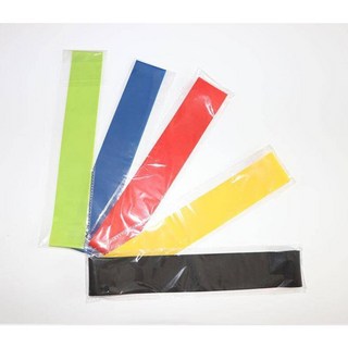 拉力繩 彈力帶 瑜珈健身帶：台灣現貨，多功能健身彈力帶，阻力繩，瑜珈拉力器，健身繩, 1個, 彩色5件套, 彩色