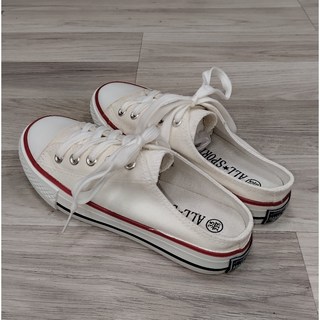 PEIXO沛士歐 經典帆布懶人鞋