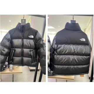 노스패이스+남여공용 노벨티 눕시 다운 자켓 아웃도어 겨울 패딩 black+포장 박스 증정