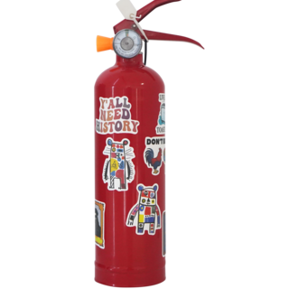 스미스앤존스 KFI 국가검증 차량용 소화기 (스태랩포함) 감성적인 DIY스티커 (무료), 레드, 1개, 0.7kg