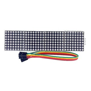 아두이노 8X32 도트 매트릭스 모듈 MAX7219 Dot Matrix Display Module 8x32 MAX7219DOT-2, 1개