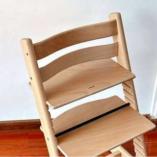 全櫸木兒童成長椅實木餐椅可調多功能嬰幼兒吃飯餐桌椅寶寶椅, 1件, 30:如圖