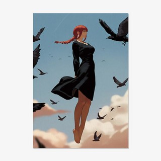 체인소맨 레제 펠트 패브릭포스터, FB_체인소맨_11, A4