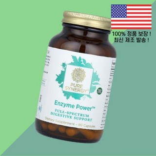 퓨어 시너지 엔자임 파워 90캡슐 Pure Synergy Enzyme Power 90 Capsules, 퓨어 시너지 엔자임 파워 90캡슐 Pure Synerg, 1개