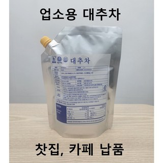 정읍 둥지대추차 업소용 대용량, 1개, 1개입, 1L