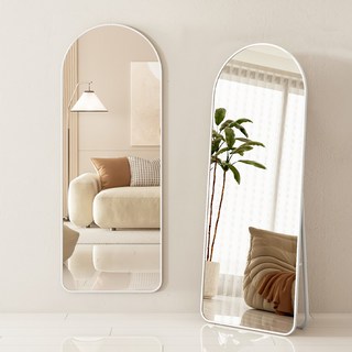 하이피러브 스탠드 아치형 전신거울, 화이트B